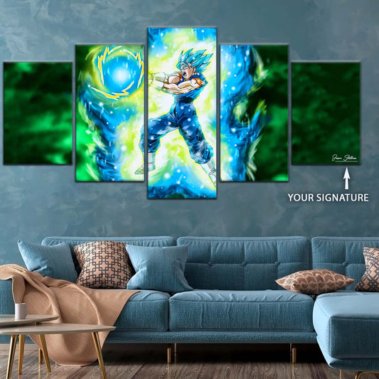 Dragon Ball Wall Art - DR5132 - Vegito Kamehameha - Dragon Ball Super - Dragon Ball Poster - Dragon Ball Canvas