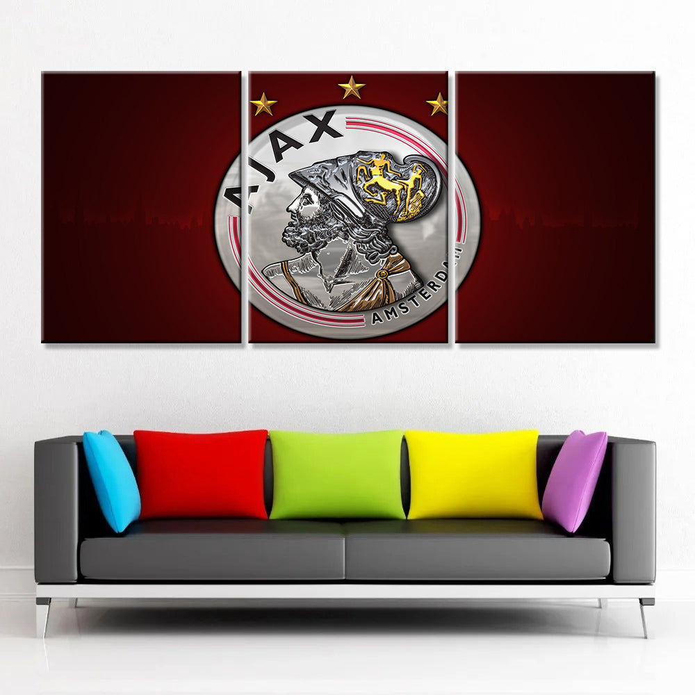 Football Wall Art - FB5018 - AFC - Amsterdamsche Football Club Ajax - Football Poster - Football Canvas