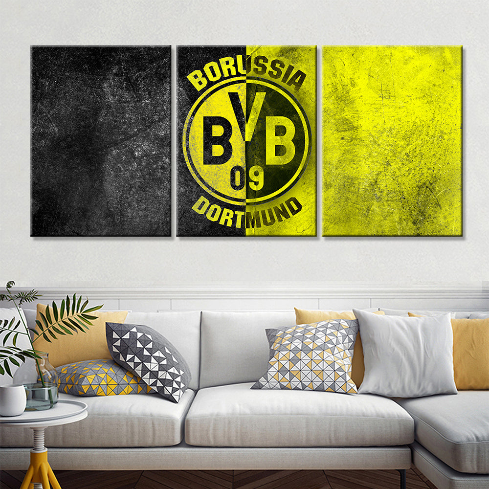 Football Wall Art - FB5019 - Borussia Dortmund - BVB - Football Poster - Football Canvas