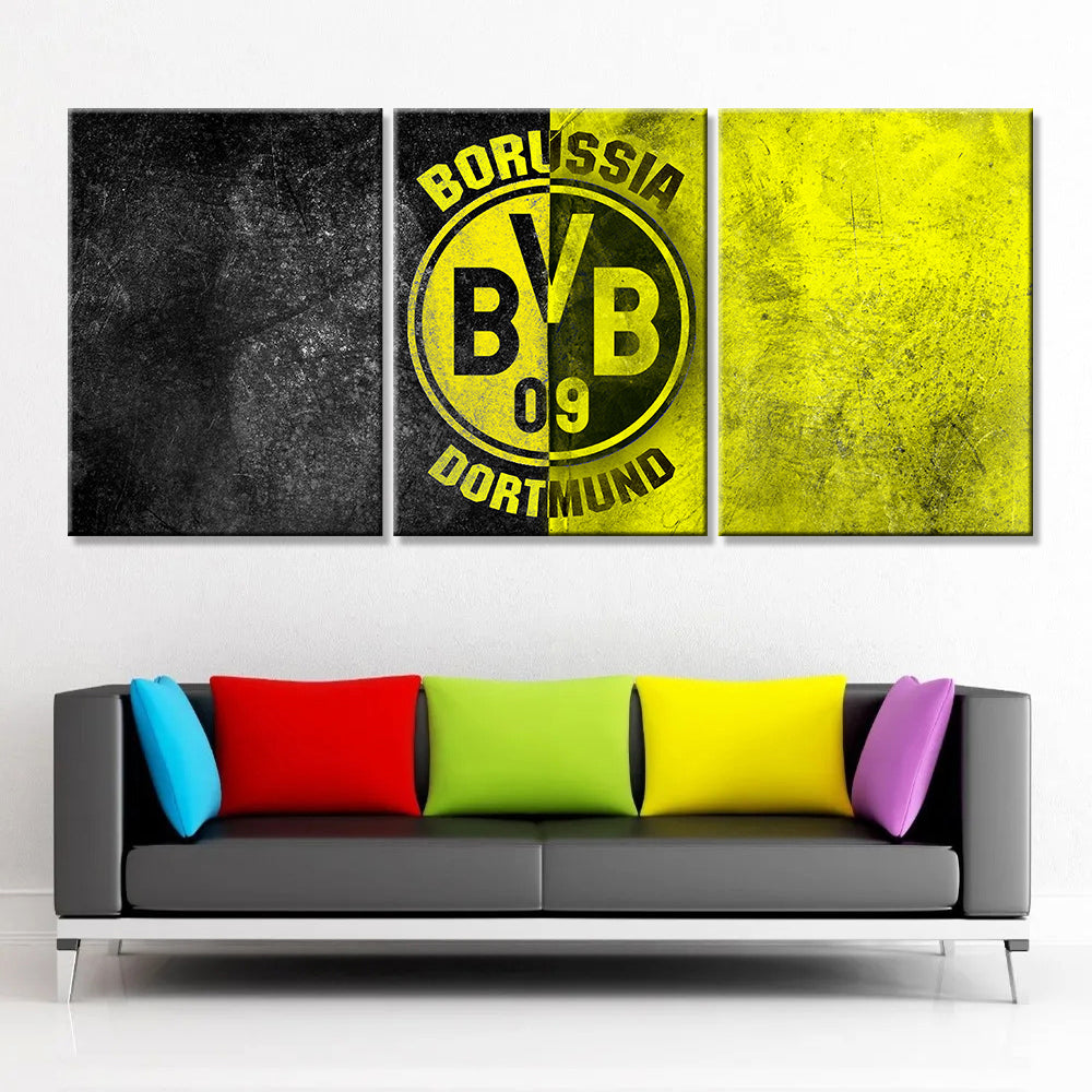 Football Wall Art - FB5019 - Borussia Dortmund - BVB - Football Poster - Football Canvas