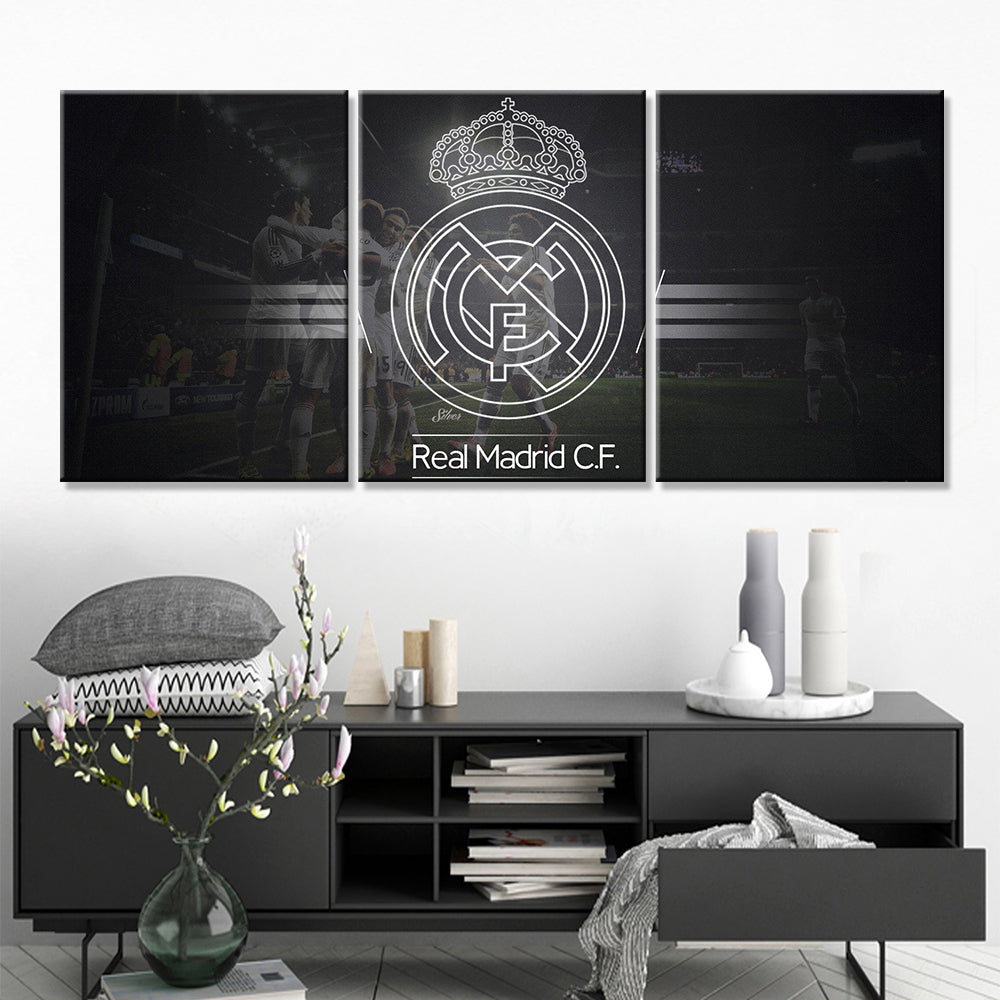 Football Wall Art - FB5023 - Real Madrid C.F - Football Poster - Football Canvas