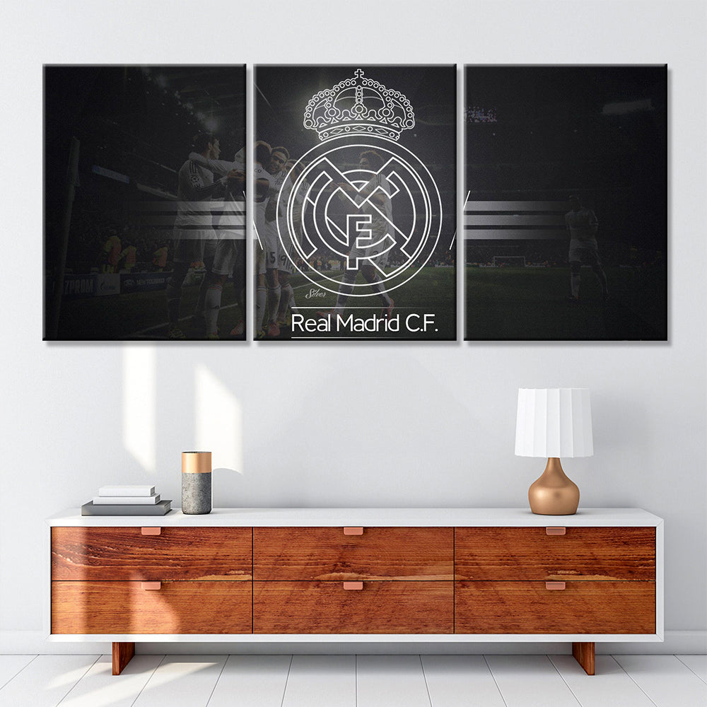 Football Wall Art - FB5023 - Real Madrid C.F - Football Poster - Football Canvas