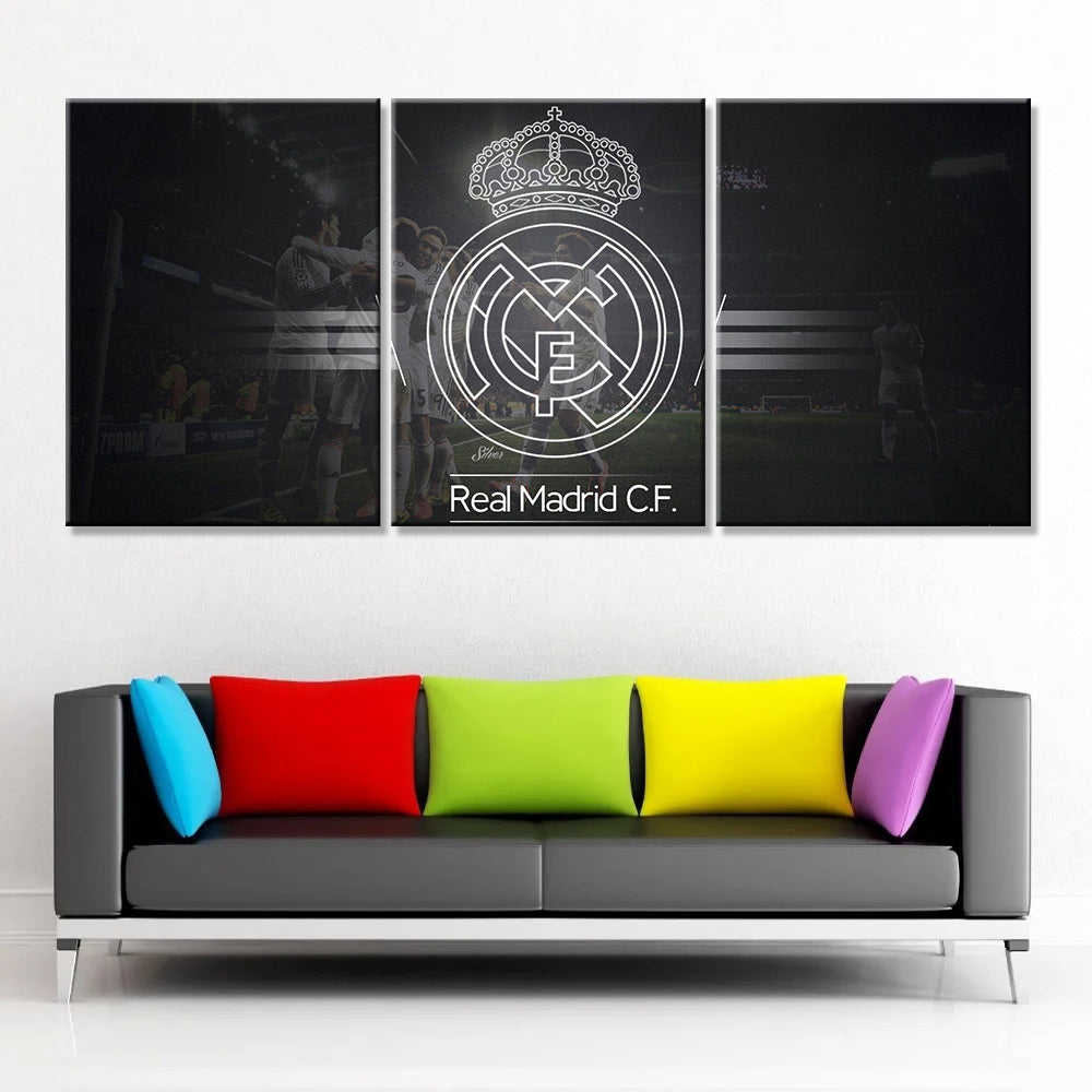 Football Wall Art - FB5023 - Real Madrid C.F - Football Poster - Football Canvas
