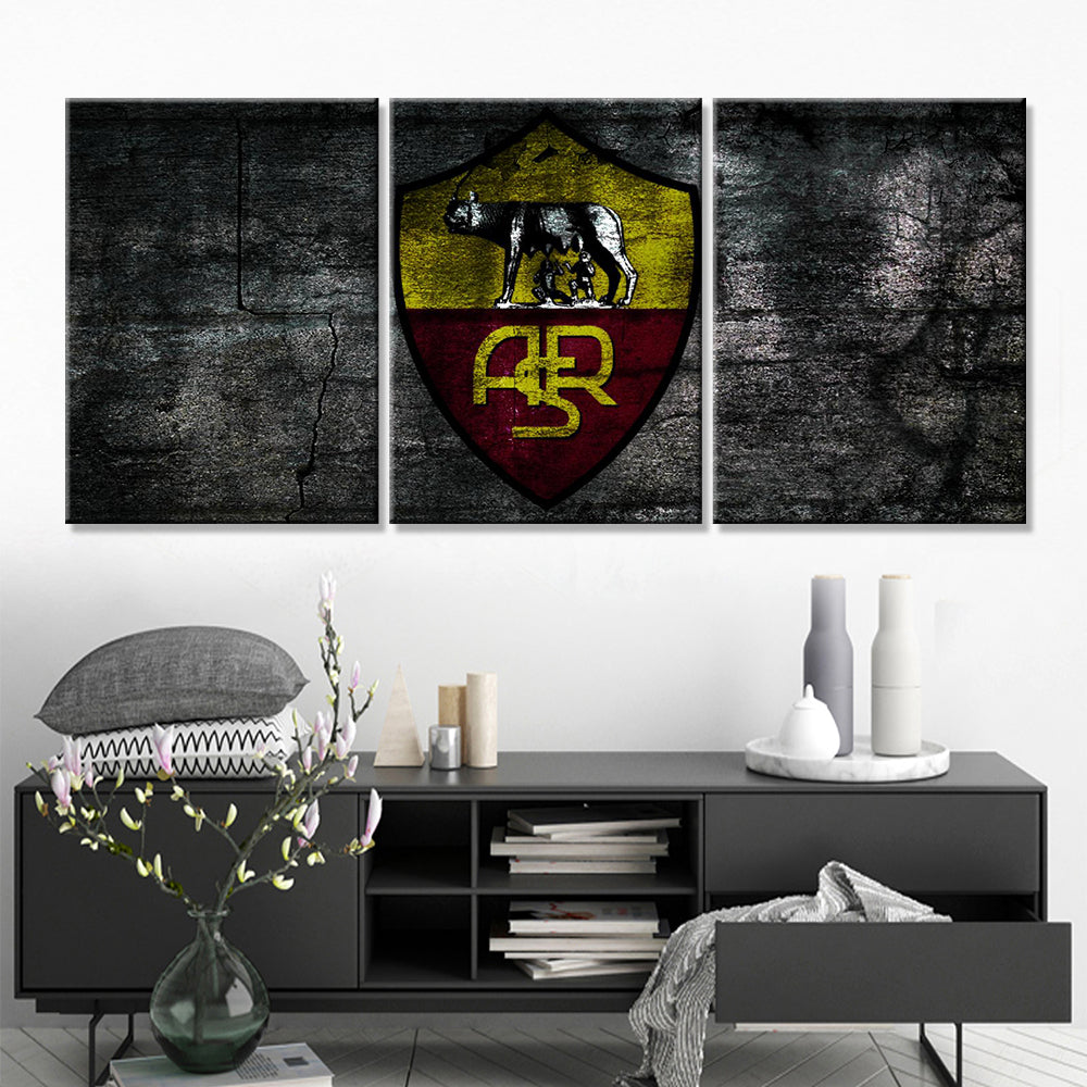 Football Wall Art - FB5026 - Serie A - AS Roma - ASM - Football Poster - Football Canvas