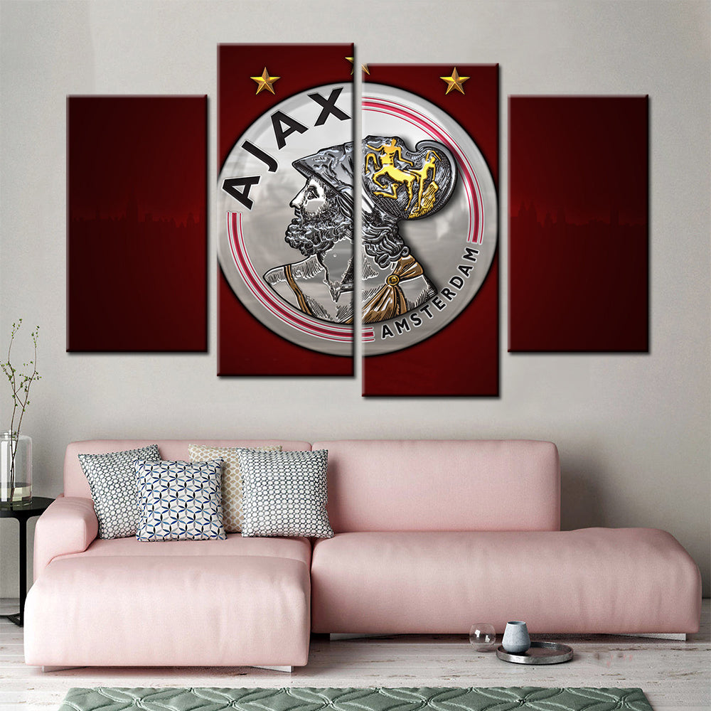 Football Wall Art - FB5018 - AFC - Amsterdamsche Football Club Ajax - Football Poster - Football Canvas