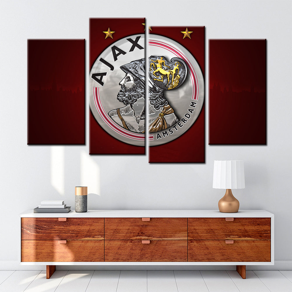 Football Wall Art - FB5018 - AFC - Amsterdamsche Football Club Ajax - Football Poster - Football Canvas
