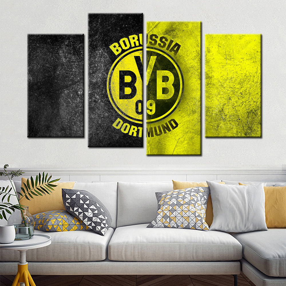 Football Wall Art - FB5019 - Borussia Dortmund - BVB - Football Poster - Football Canvas