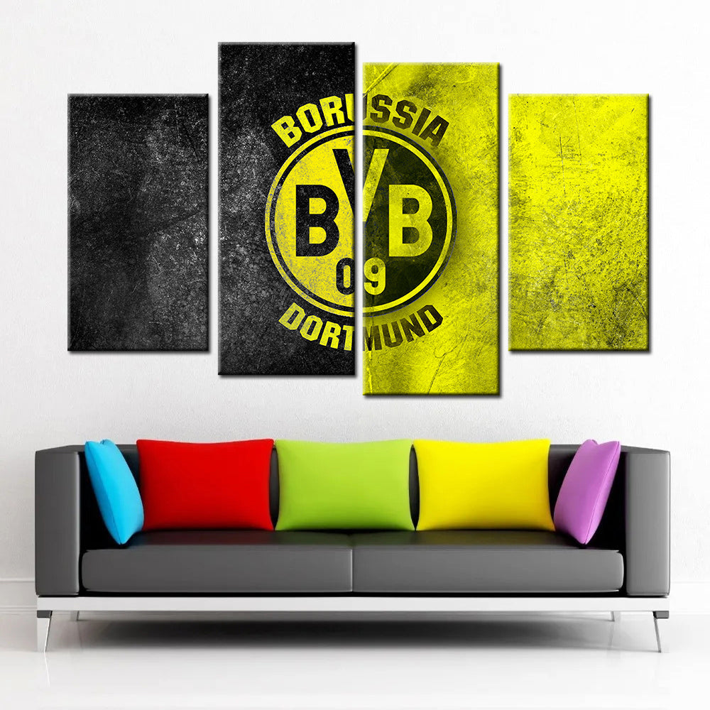 Football Wall Art - FB5019 - Borussia Dortmund - BVB - Football Poster - Football Canvas