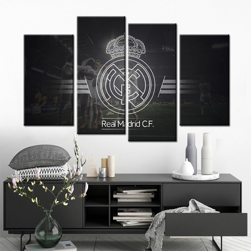 Football Wall Art - FB5023 - Real Madrid C.F - Football Poster - Football Canvas