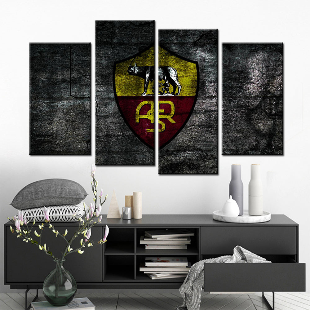 Football Wall Art - FB5026 - Serie A - AS Roma - ASM - Football Poster - Football Canvas