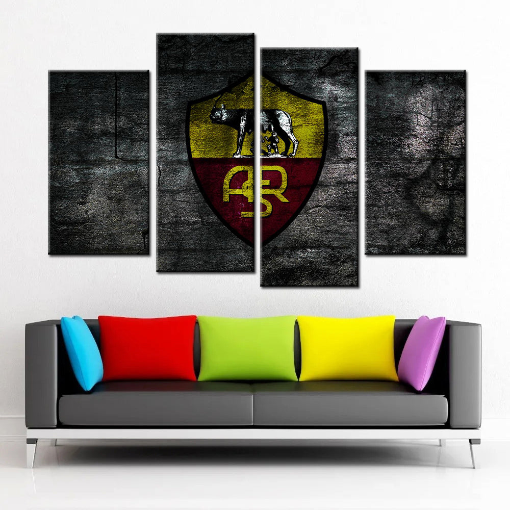 Football Wall Art - FB5026 - Serie A - AS Roma - ASM - Football Poster - Football Canvas