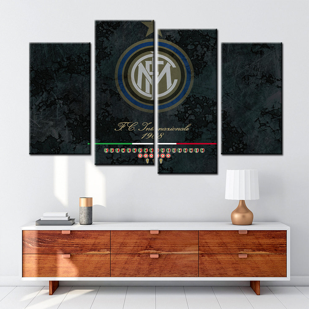 Football Wall Art - FB5027 - Serie A - Inter Milan - Football Poster - Football Canvas