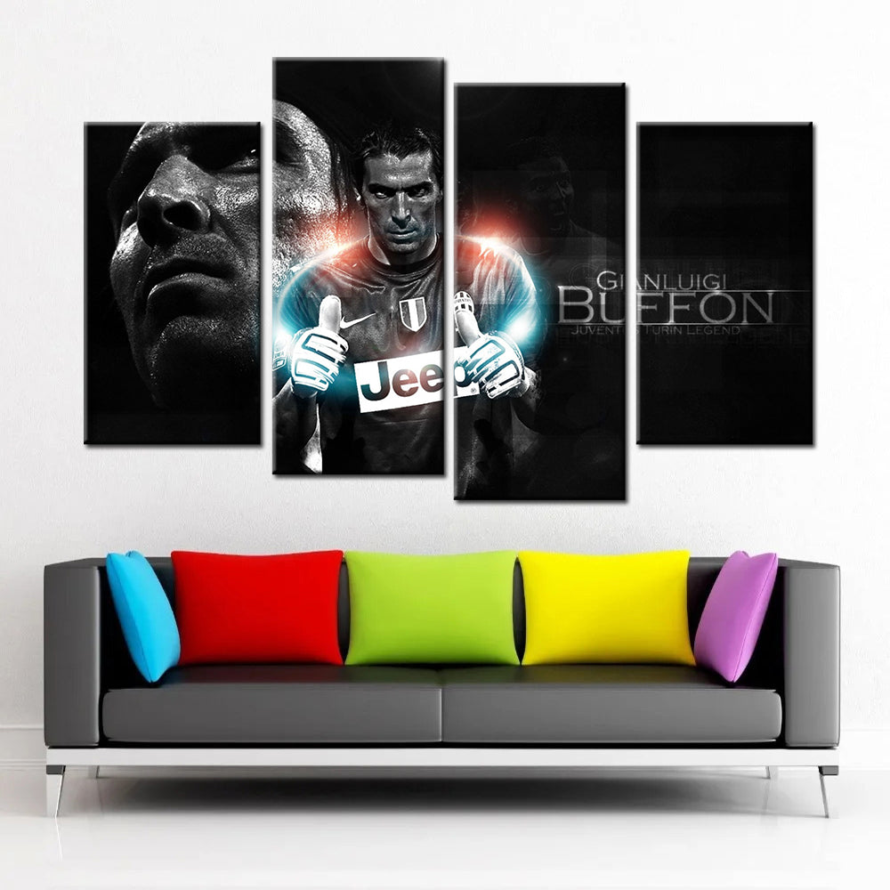 Football Wall Art - FB5028 - Serie A - Juventus - Football Poster - Football Canvas