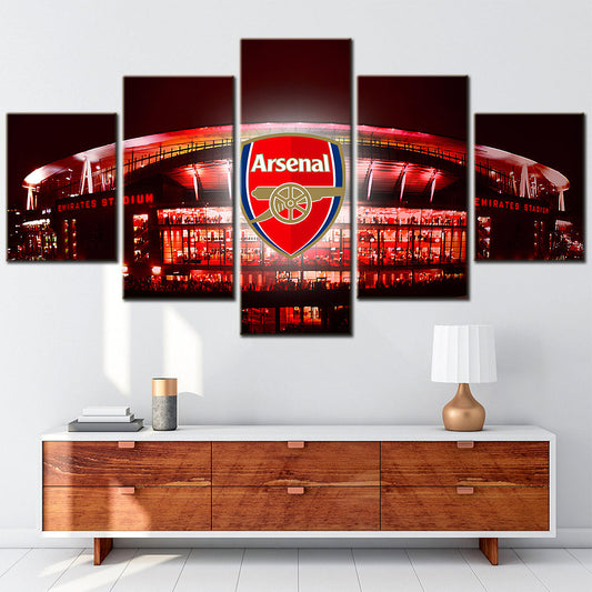 Soccer Canvas Wall Art - FB5008 - Arsenal FC Stadium