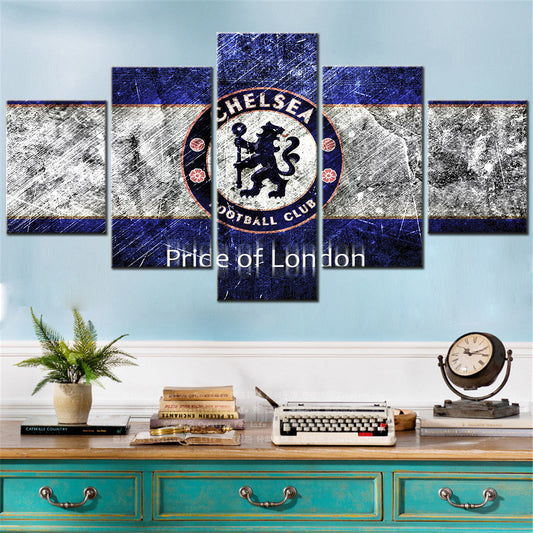 Soccer Canvas Wall Art - FB5001 - Chelsea Pride Of London