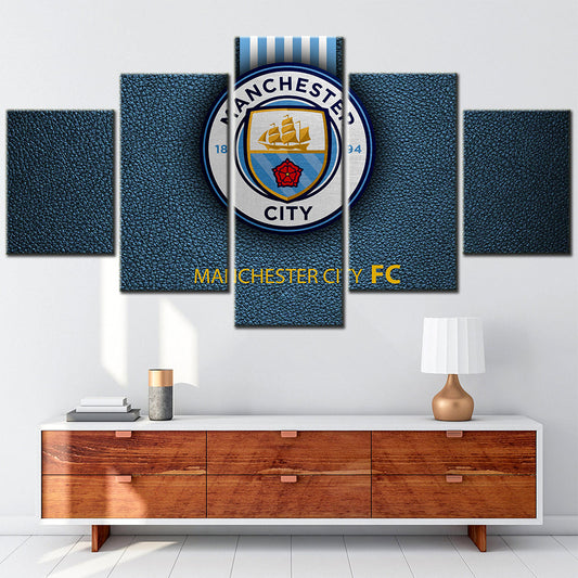 Soccer Canvas Wall Art - FB5012 - Manchester City F.C