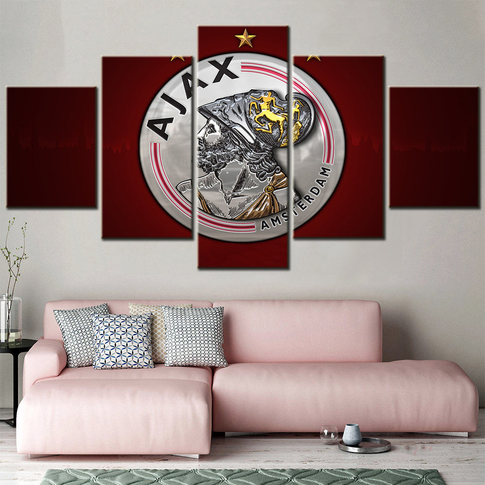 Football Wall Art - FB5018 - AFC - Amsterdamsche Football Club Ajax - Football Poster - Football Canvas