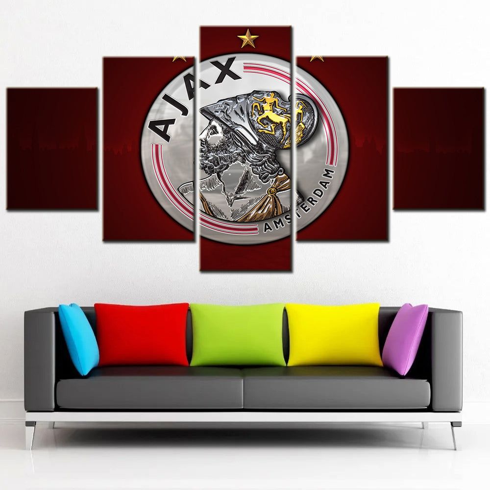 Football Wall Art - FB5018 - AFC - Amsterdamsche Football Club Ajax - Football Poster - Football Canvas