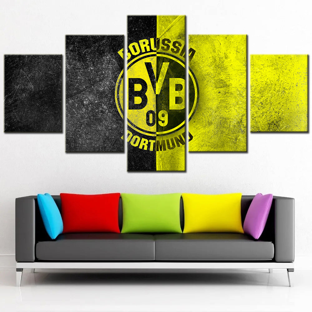 Football Wall Art - FB5019 - Borussia Dortmund - BVB - Football Poster - Football Canvas