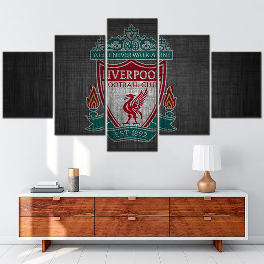 Soccer Canvas Wall Art - FB5015 - You Will Never Walk Alone Liverpool - EST 1892