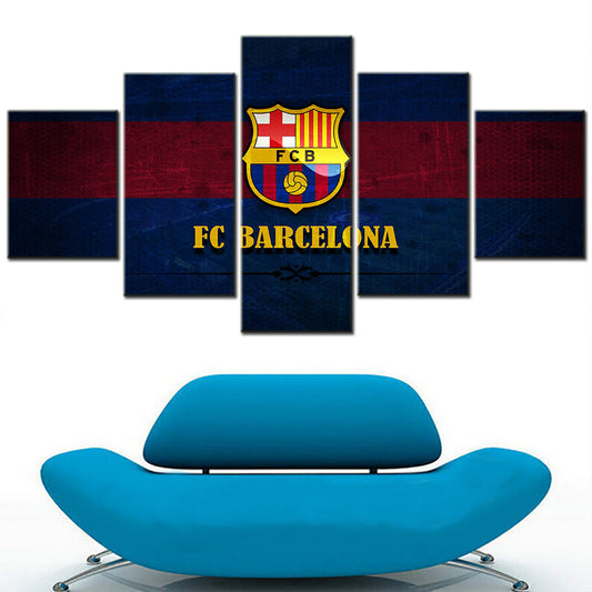 Soccer Canvas Wall Art - FB5022 - FC Barcelona - FCB