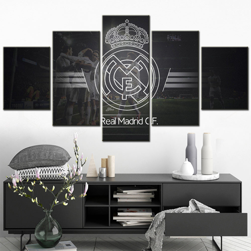 Football Wall Art - FB5023 - Real Madrid C.F - Football Poster - Football Canvas