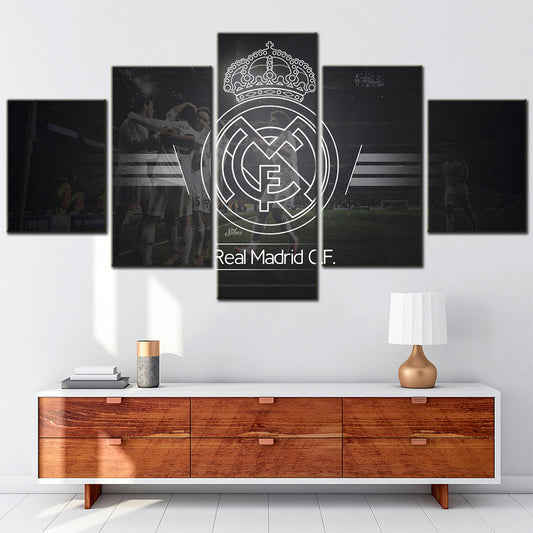 Soccer Canvas Wall Art - FB5023 - Real Madrid C.F