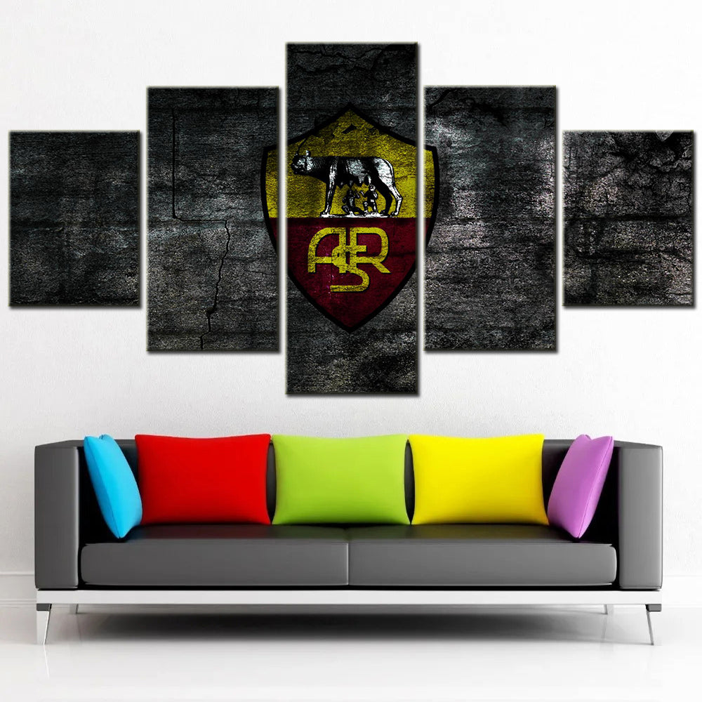 Football Wall Art - FB5026 - Serie A - AS Roma - ASM - Football Poster - Football Canvas