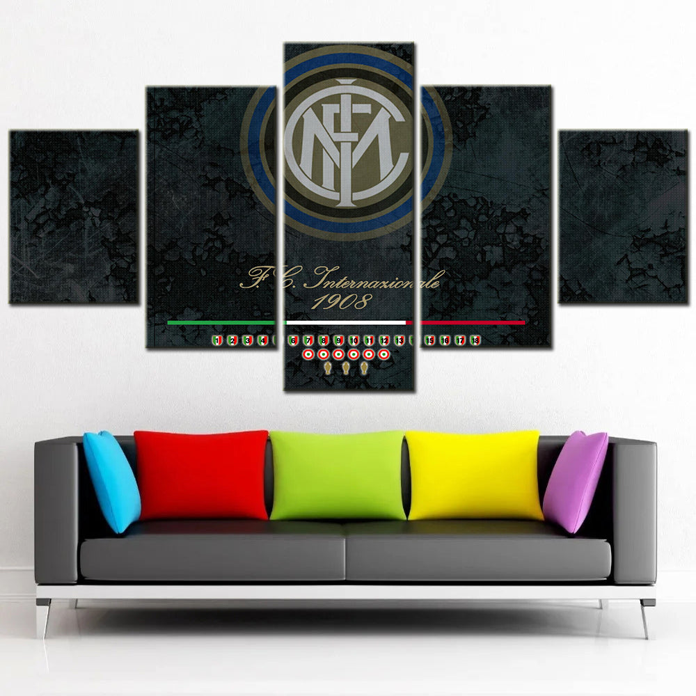 Football Wall Art - FB5027 - Serie A - Inter Milan - Football Poster - Football Canvas