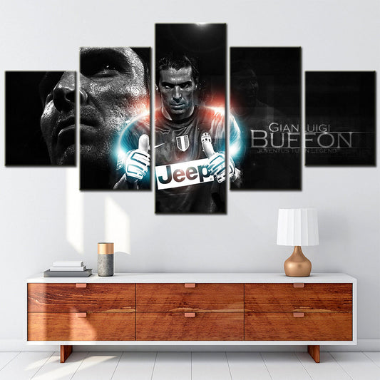 Soccer Canvas Wall Art - FB5028 - Serie A - Juventus