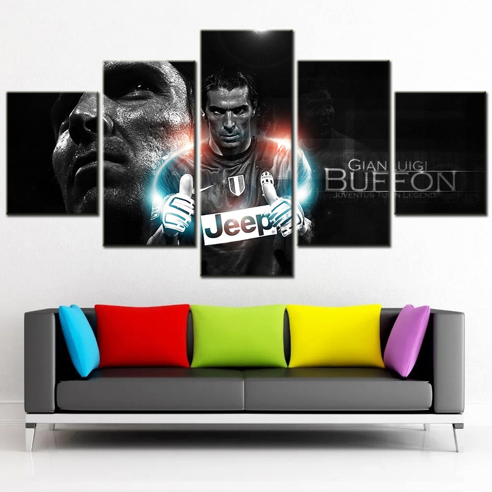 Football Wall Art - FB5028 - Serie A - Juventus - Football Poster - Football Canvas