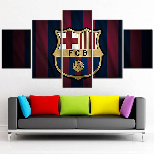 Soccer Canvas Wall Art - FB5014 - FC Barcelona