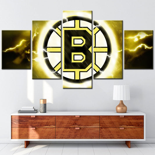 Hockey Canvas Wall Art - HK5001 - Boston Bruins