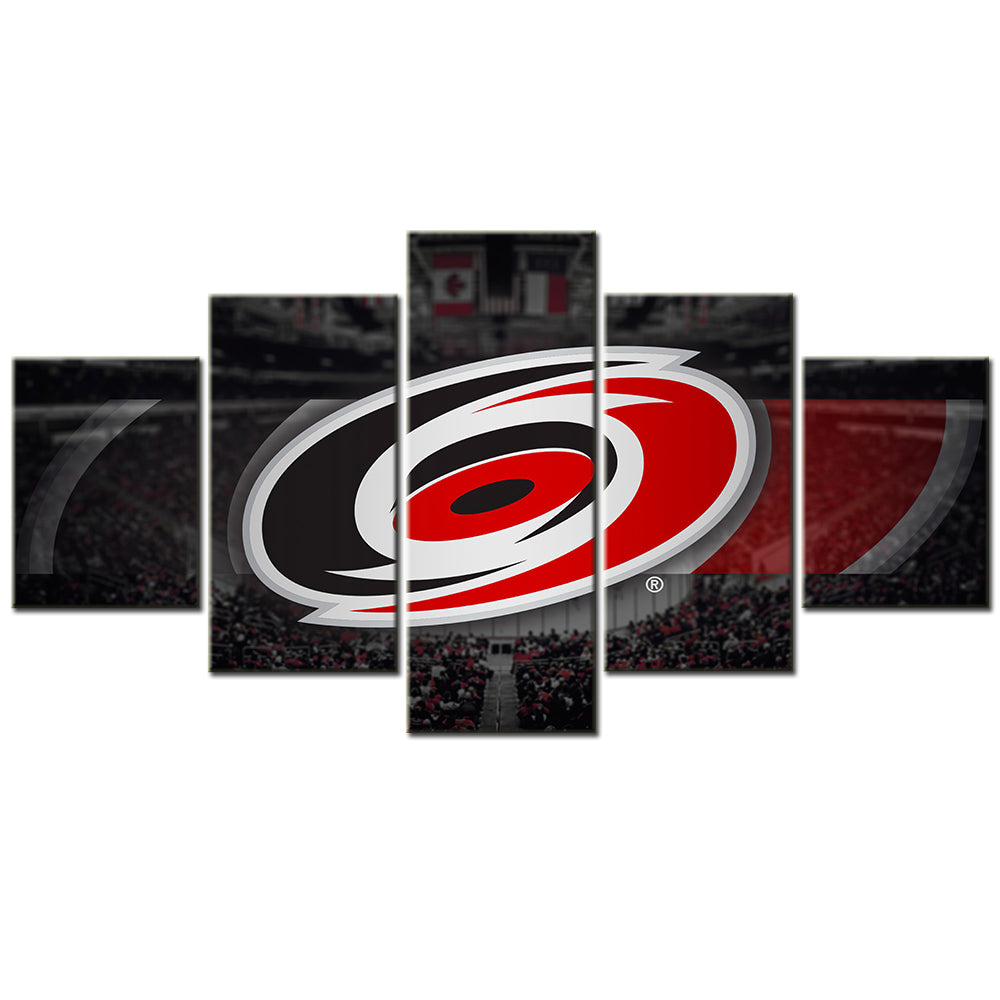 Hockey Canvas Wall Art - HK5003 - Carolina Hurricanes Stadium