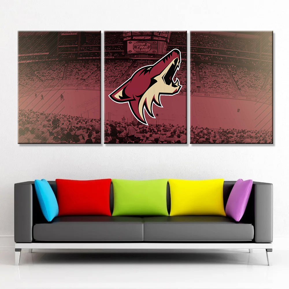 Hockey Canvas Wall Art - IH5010 - Arizona Coyotes