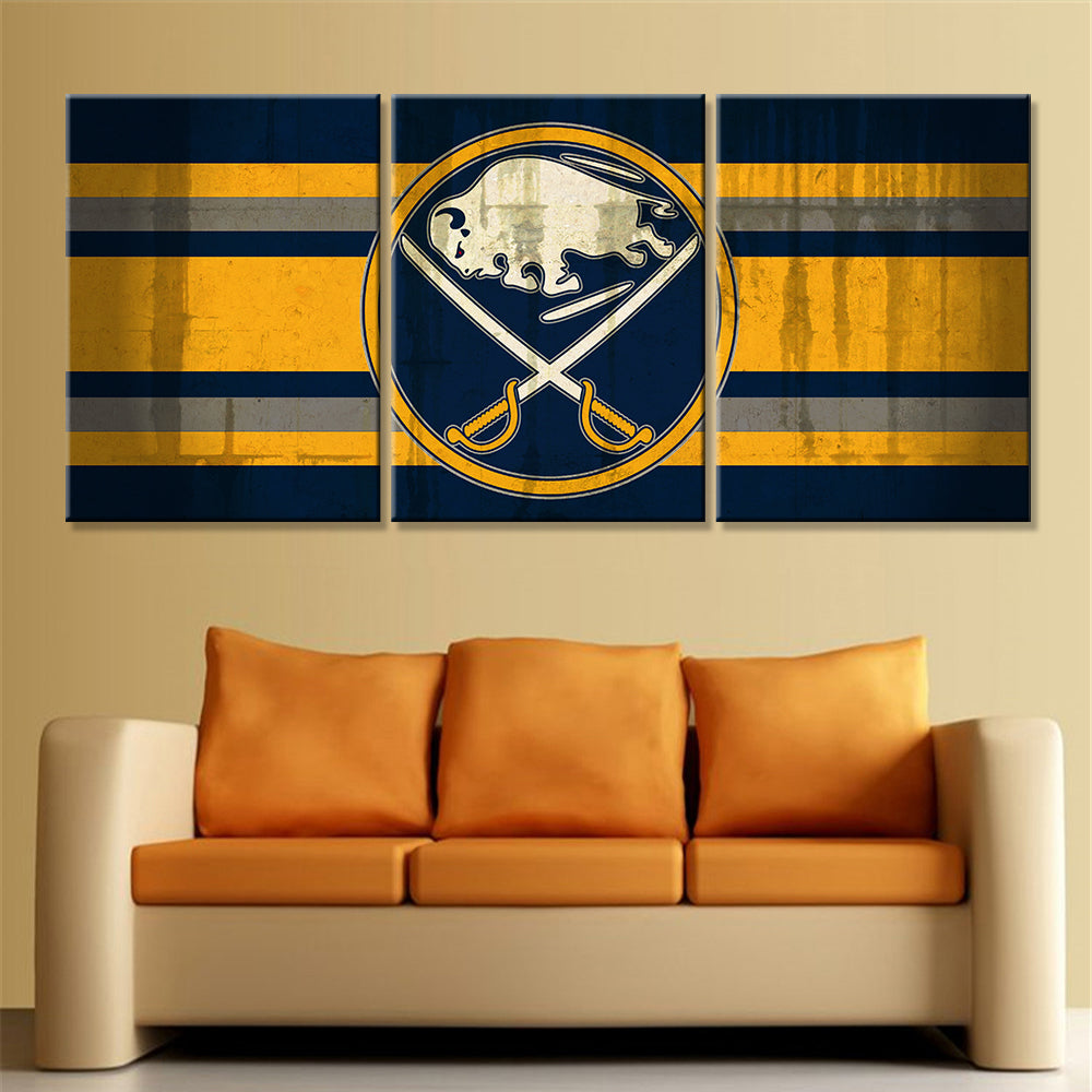 Hockey Canvas Wall Art - IH5011 - Buffalo Sabres