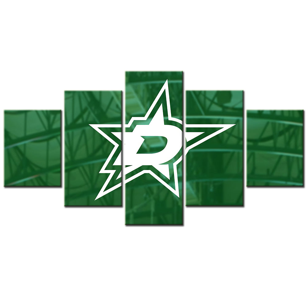 Hockey Canvas Wall Art - IH5001 - Dallas Stars