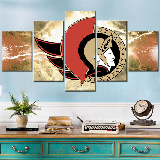 Hockey Canvas Wall Art - IH5005 - Ottawa Senators