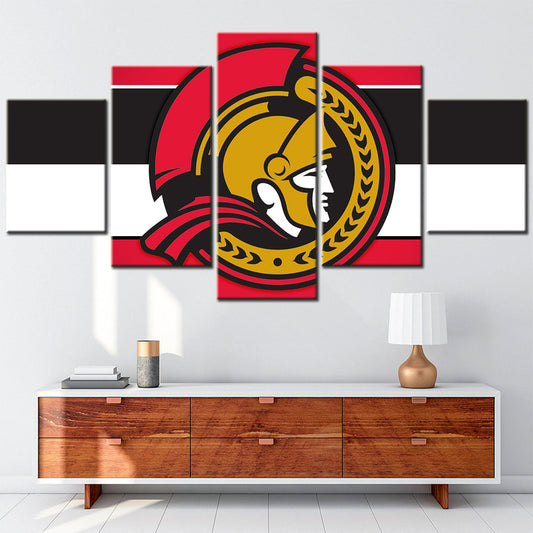 Hockey Canvas Wall Art - IH5020 - Ottawa Senators