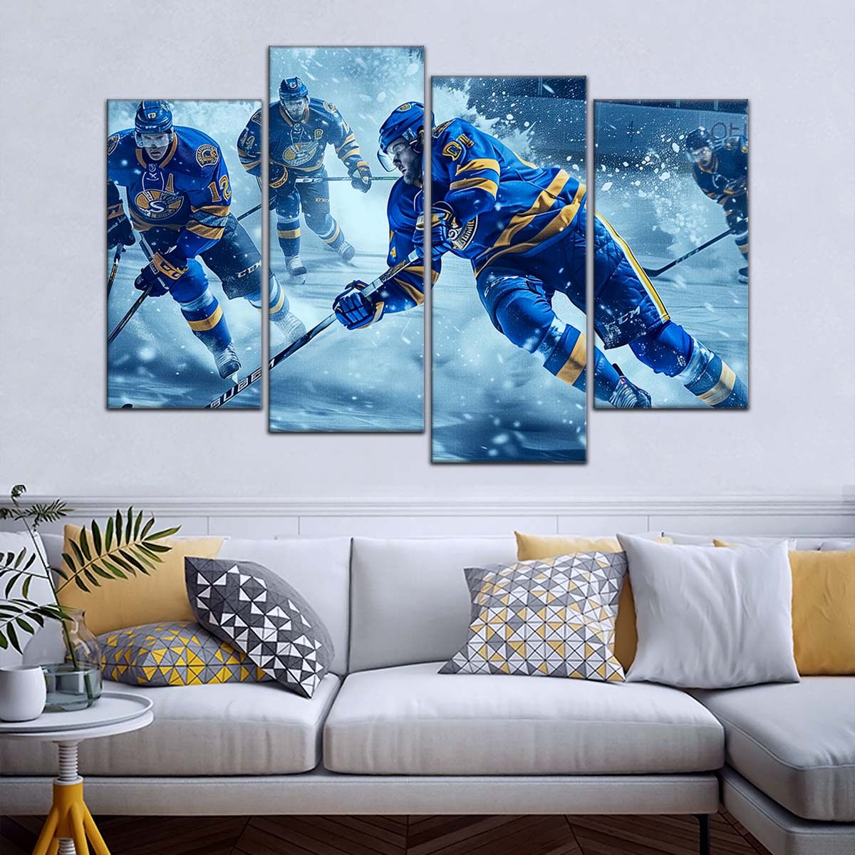 Ice Hockey Team Wall Art - IH5038 - St. Louis Blues - Ice Hockey Team Poster - Ice Hockey Team Canvas
