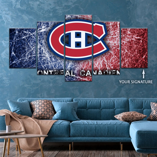 Hockey Canvas Wall Art - IH5036 - Montreal Canadiens
