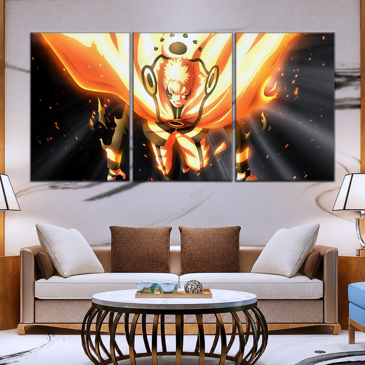 Naruto Canvas Wall Art - NA5044 - Naruto Uzumaki Blaze