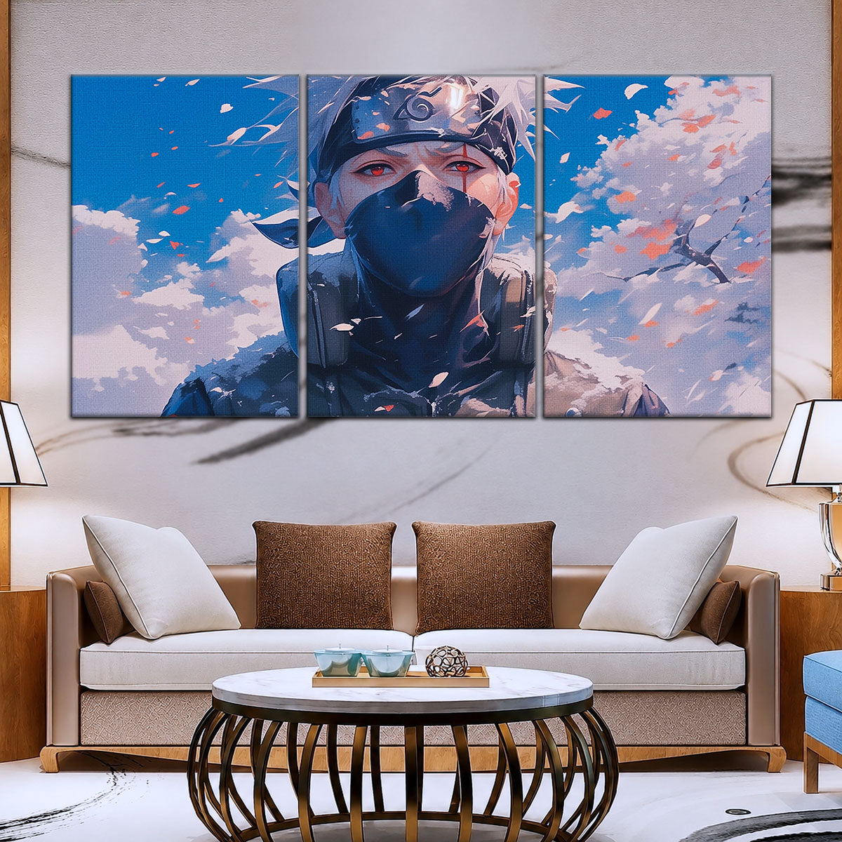 Naruto Canvas Wall Art - NA5077 - Kakashi Hatake Sharingan