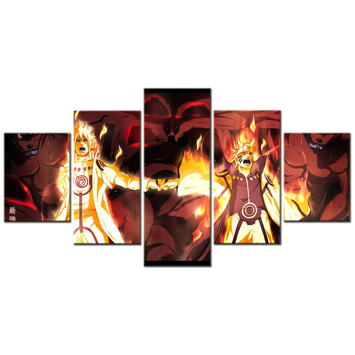 Naruto Canvas Wall Art - NA5139 - Uzumaki Naruto - Uchiha Sasuke