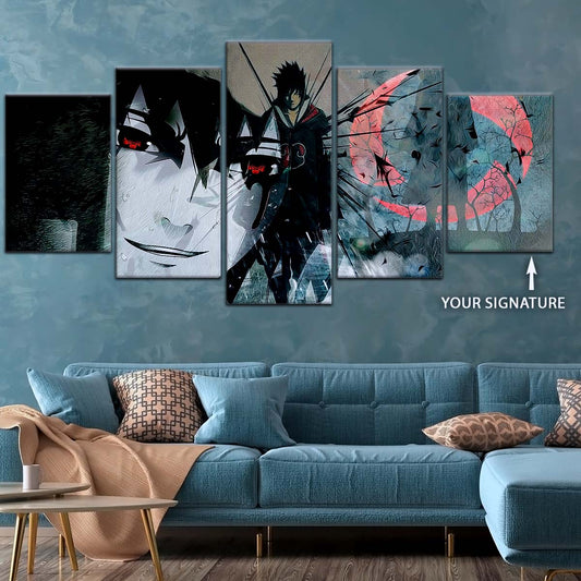 Naruto Wall Art - NA5057 - Sasuke Uchiha - Naruto Poster - Naruto Canvas