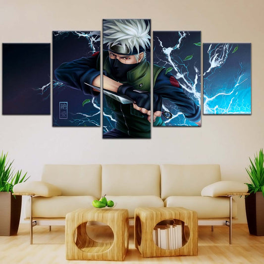 Naruto Wall Art - NA5078 - Kakashi Hatake - Chidori Kakashi - Naruto Poster - Naruto Canvas