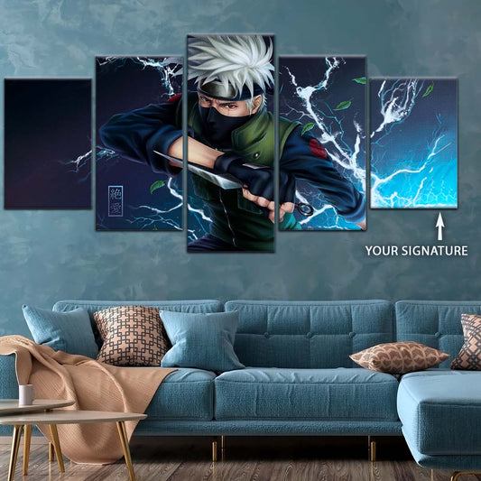 Naruto Wall Art - NA5078 - Kakashi Hatake - Chidori Kakashi - Naruto Poster - Naruto Canvas