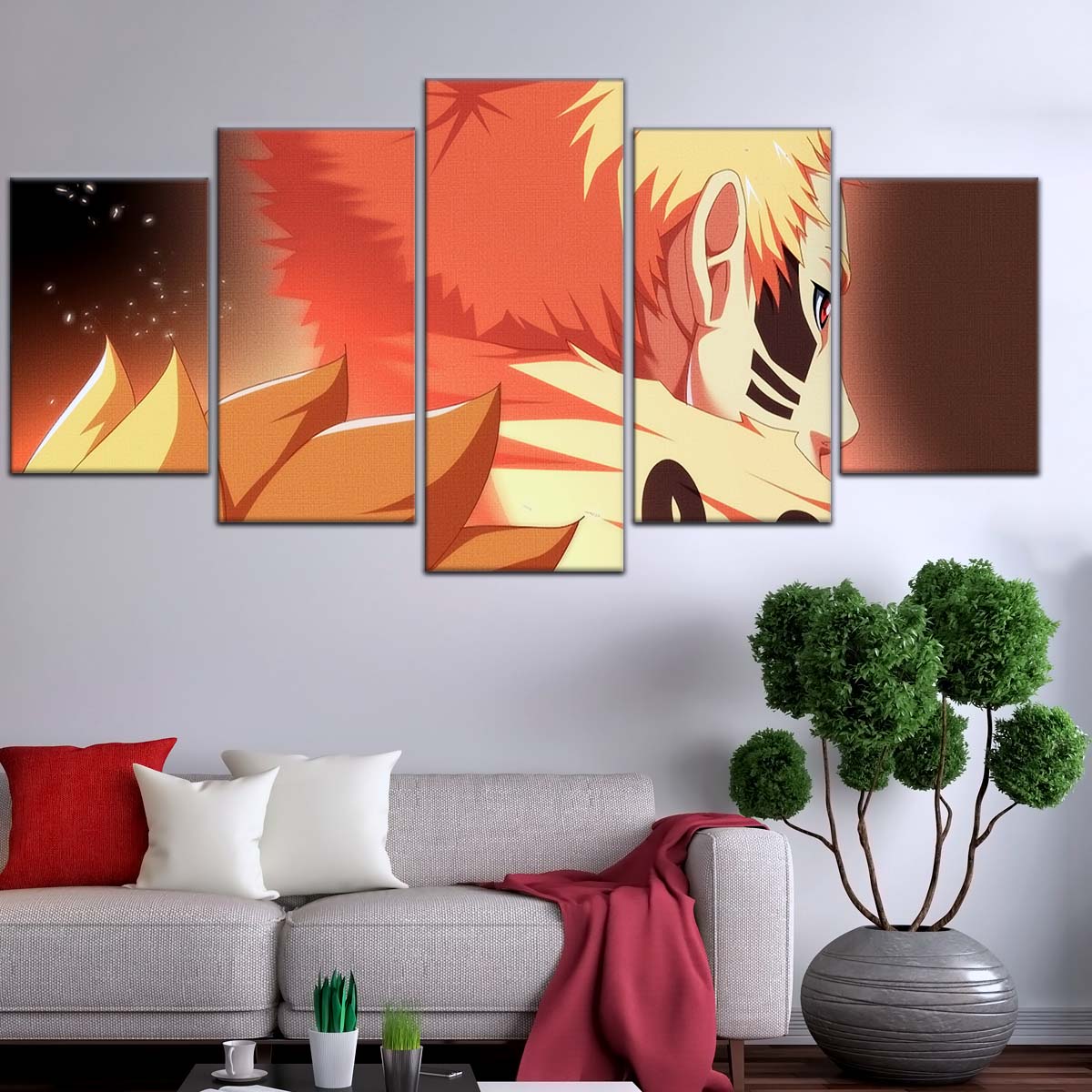 Naruto Wall Art - NA5084 - Naruto Uzumaki - Sasuke Uchiha - Naruto Poster - Naruto Canvas