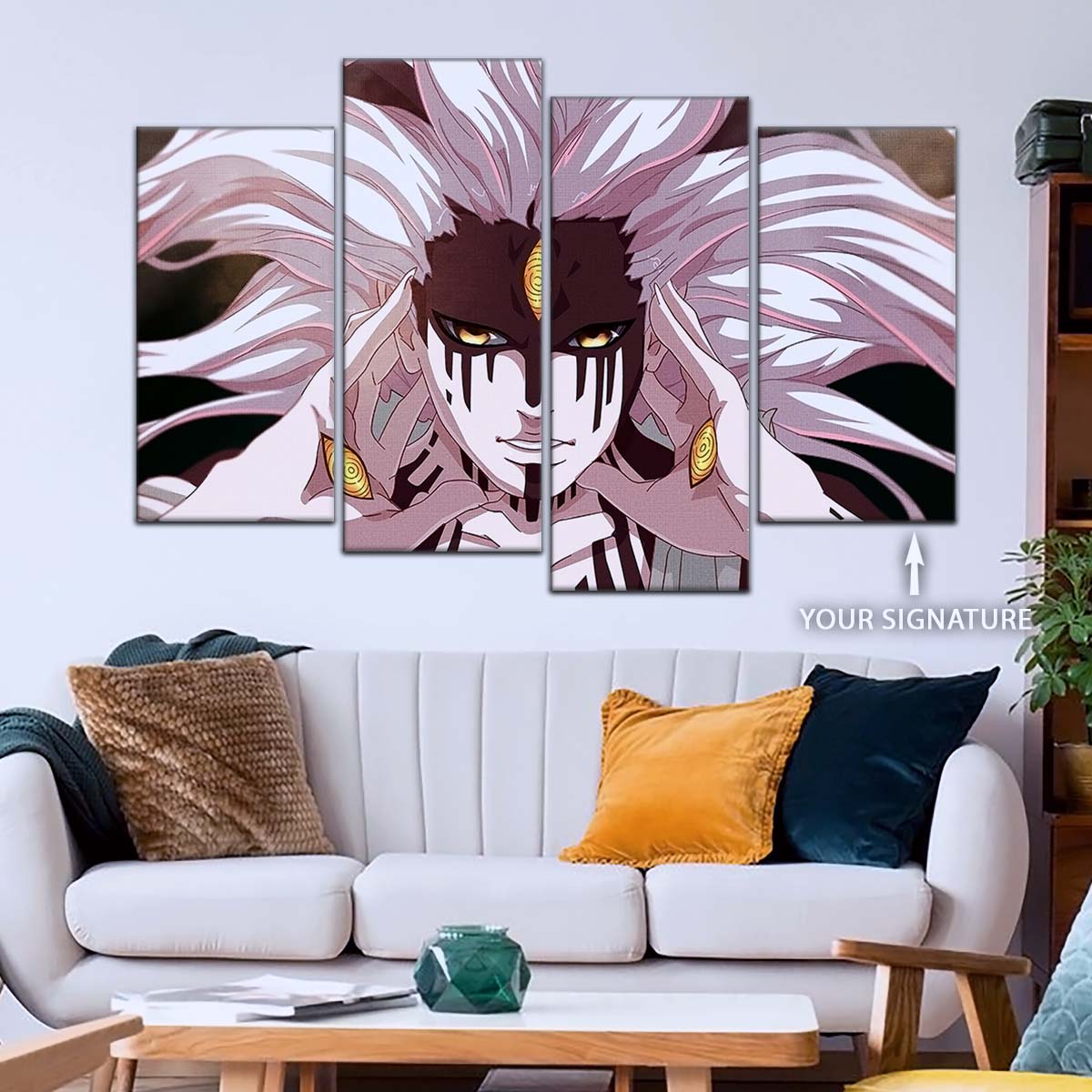 Naruto Wall Art - NA5087 - Momoshiki Ōtsutsuki Epic - Boruto Anime Power Unleashed - Naruto Poster - Naruto Canvas