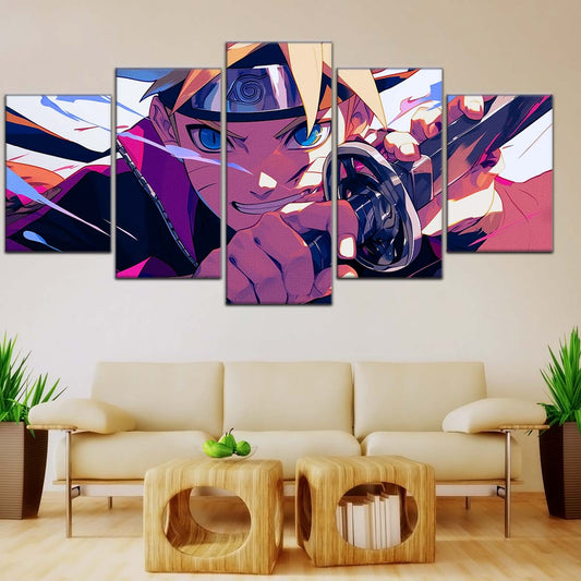 Naruto Wall Art - NA5091 - Boruto Uzumaki Ninja Determination - Naruto Poster - Naruto Canvas